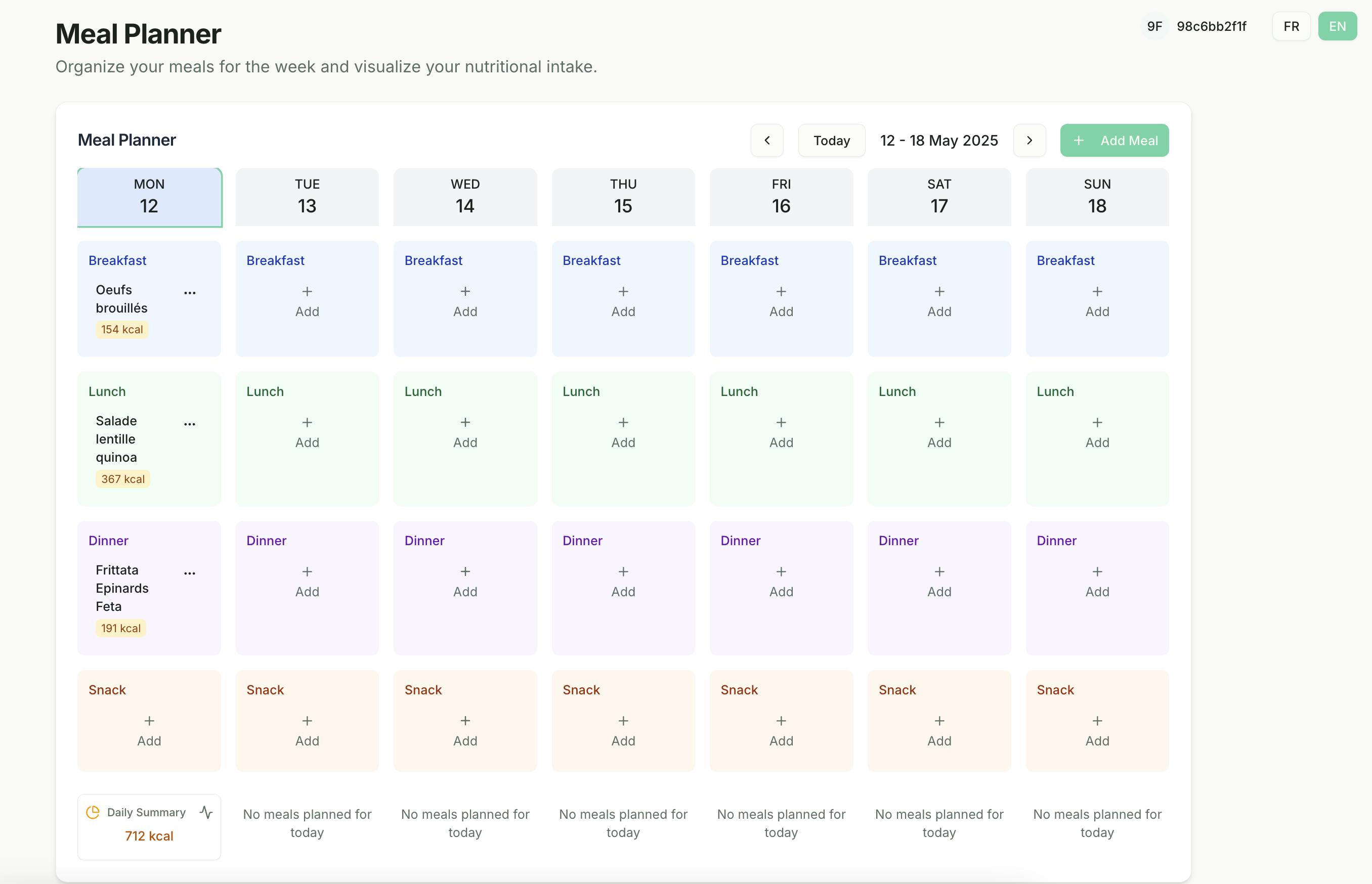 TrackYourMeal Image